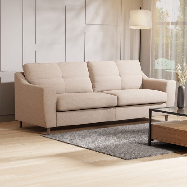 Baxter Textured Weave 4 Seater Sofa image 1 of 7