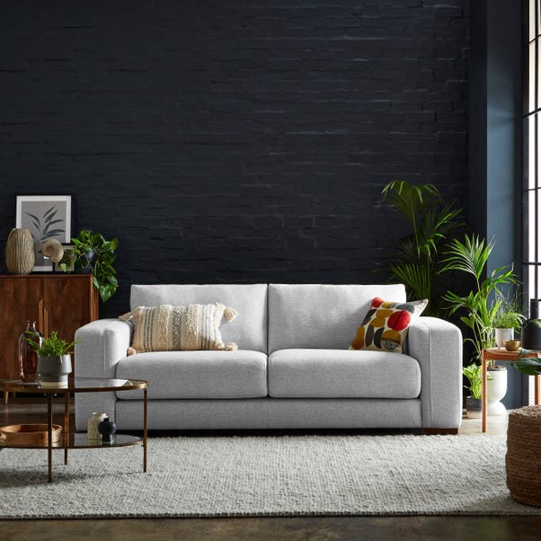 Clayton Cosy Weave 4 Seater Sofa image 1 of 10