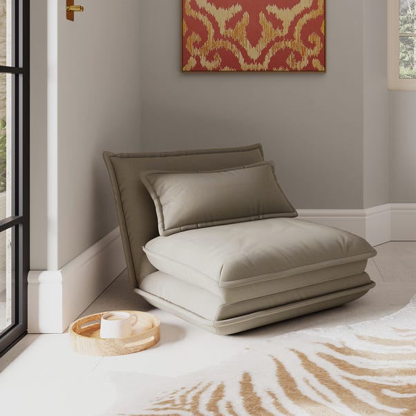 Jackson Flatweave Foldable Single Sofa Bed image 1 of 6