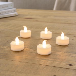Set Of 5 Churchgate Led Tealights