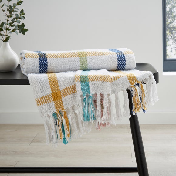 Dunelm 2025 cotton throws