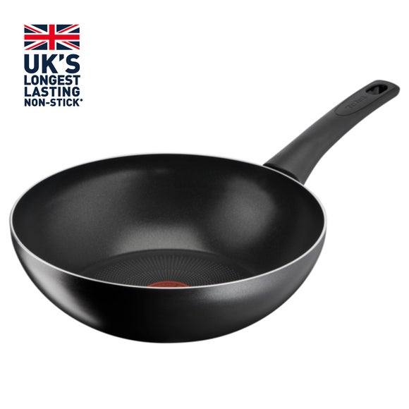 Tefal Titanium Force Non-Stick Aluminium Wok Pan, 28cm