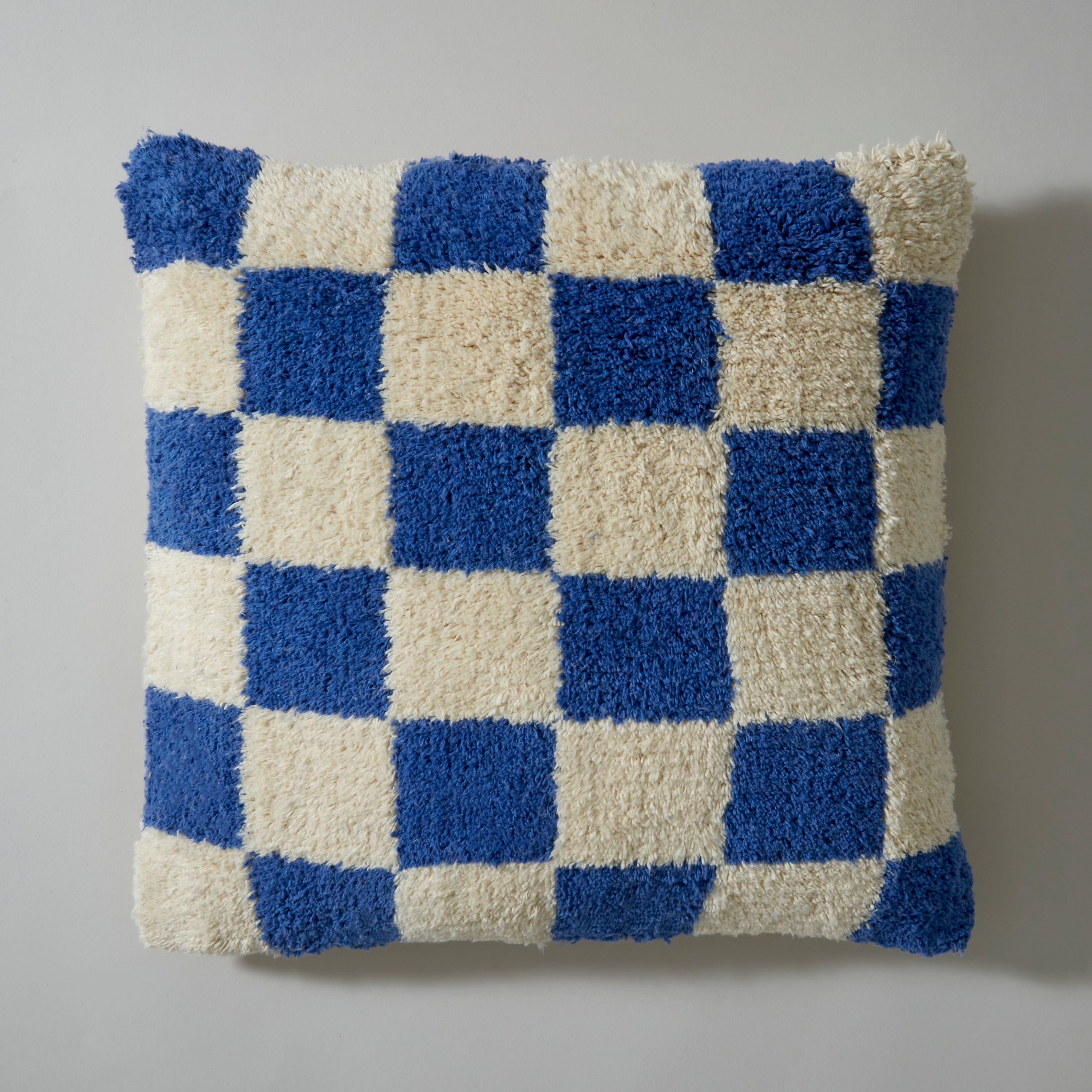 Tufted Checkerboard Cushion