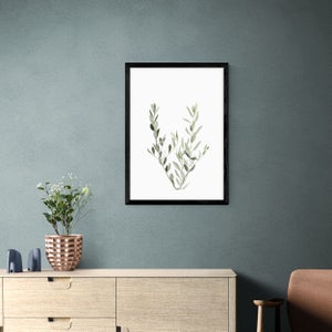 East End Prints Botanical Ii - Olive Branch Print