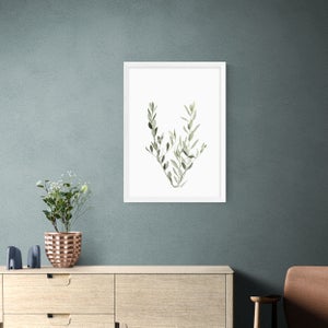 East End Prints Botanical Ii - Olive Branch Print