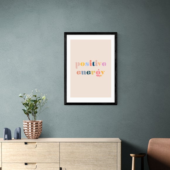 East End Prints Positive Energy Print