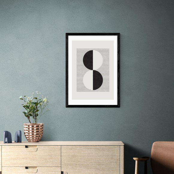 East End Prints Abstract Circles Print