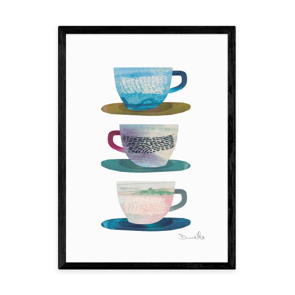 Photo 2 of East End Prints Coffee Cups Print Photo 2 of East End Prints Coffee Cups Print