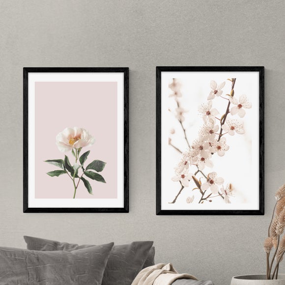 Set Of 2 East End Prints Delicate Prints