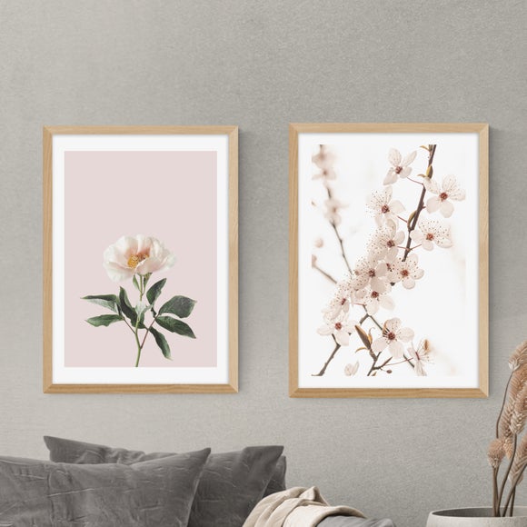 Set Of 2 East End Prints Delicate Prints