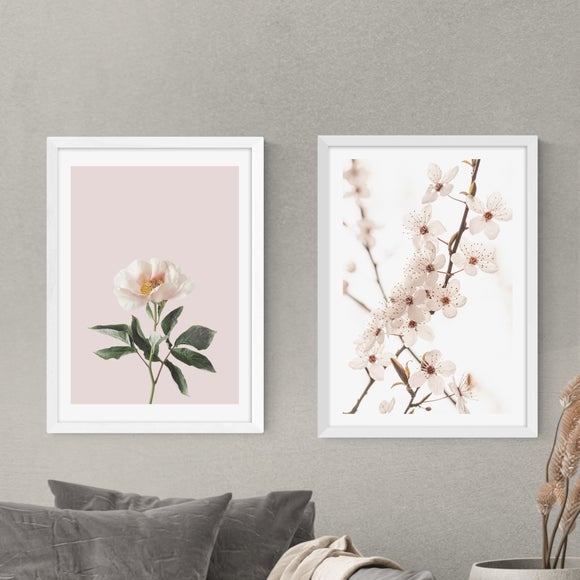 Set Of 2 East End Prints Delicate Prints