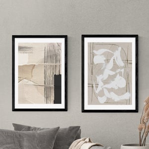 Set Of 2 East End Prints Paper Abstract Prints
