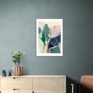 East End Prints Pastel Leaves Print