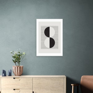 East End Prints Abstract Circles Print