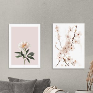 Set Of 2 East End Prints Delicate Prints