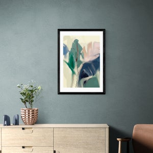 East End Prints Pastel Leaves Print