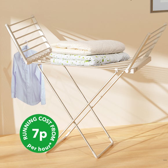 Dunelm heated clothes airer sale