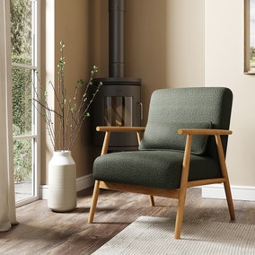 Spindle Boucle Chair