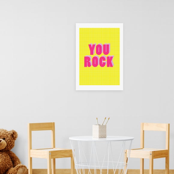 East End Prints You Rock Print