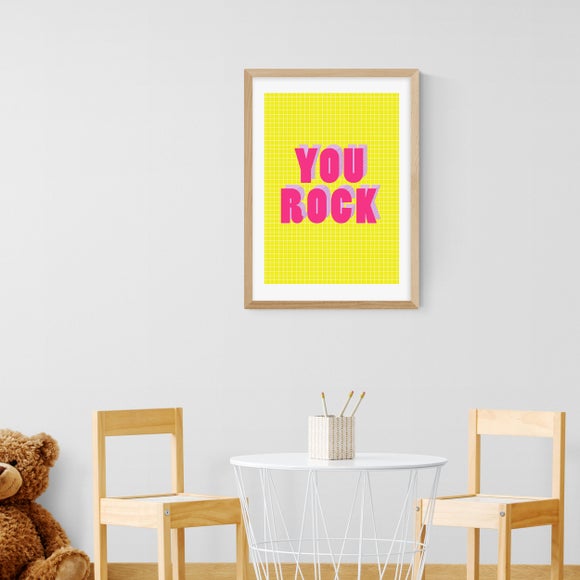 East End Prints You Rock Print