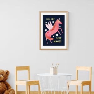 East End Prints Magic Unicorn Print