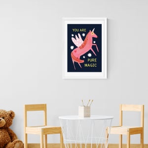 East End Prints Magic Unicorn Print