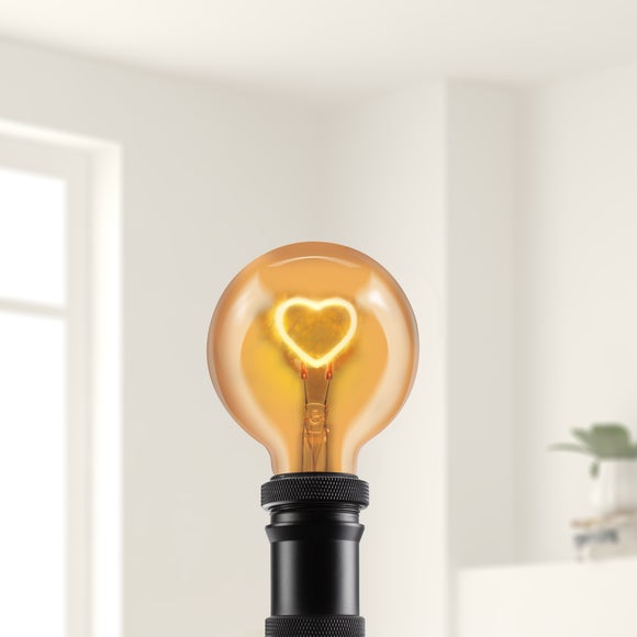 Dunelm heart outlet light