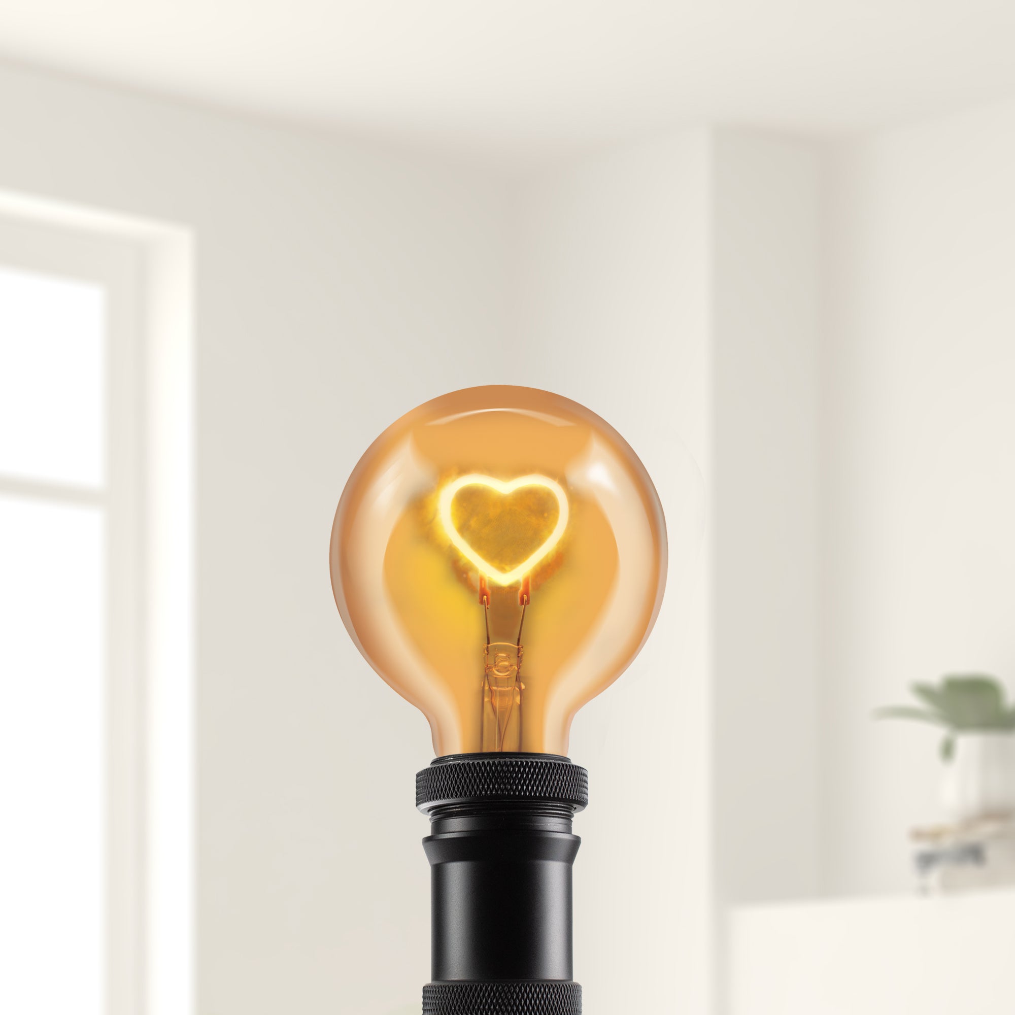 Heart 3W Decorative Bulb