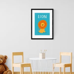 East End Prints Lion Print