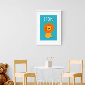 East End Prints Lion Print