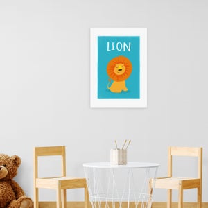 East End Prints Lion Print