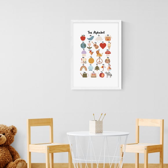 East End Prints Alphabet Print