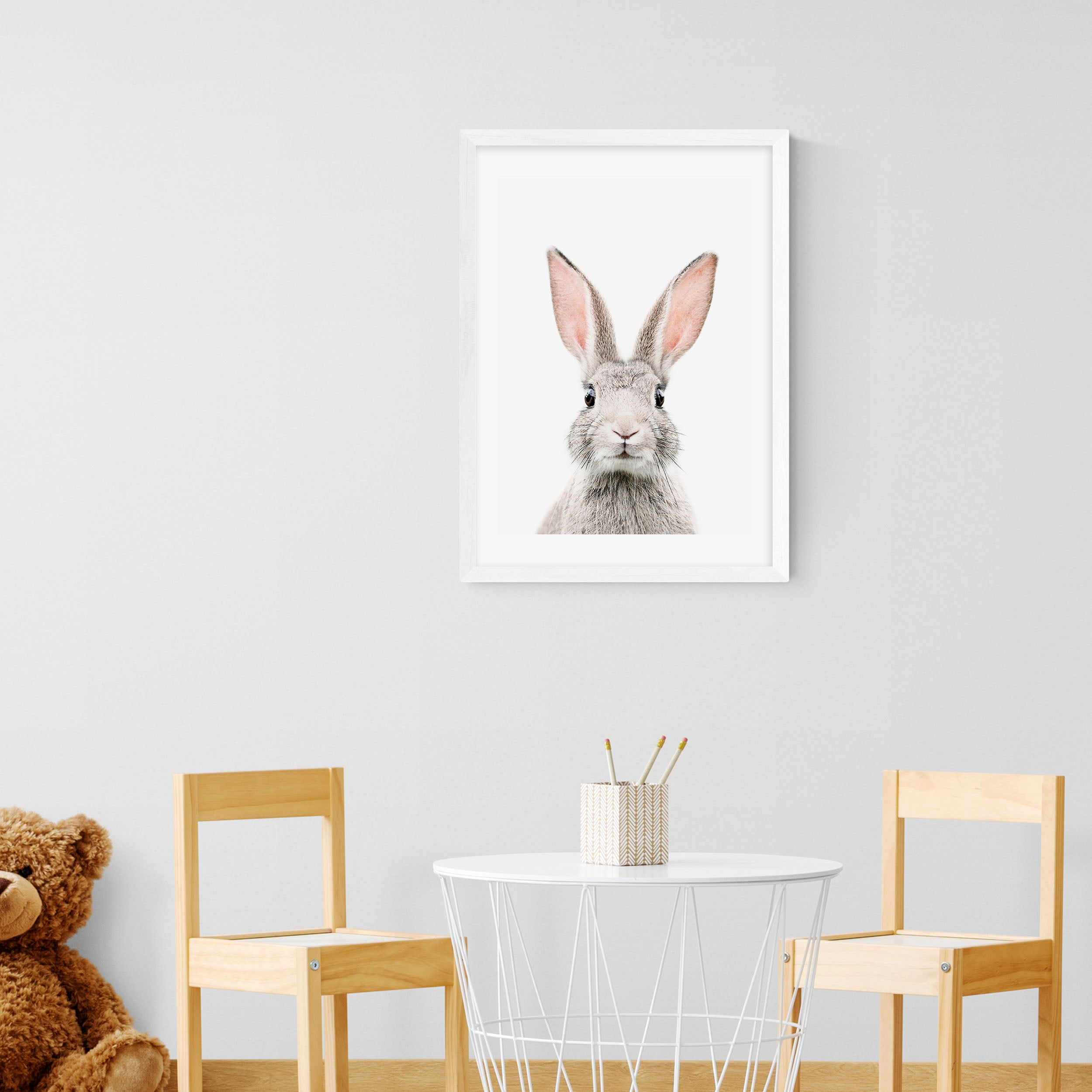 East End Prints Baby Bunny Print