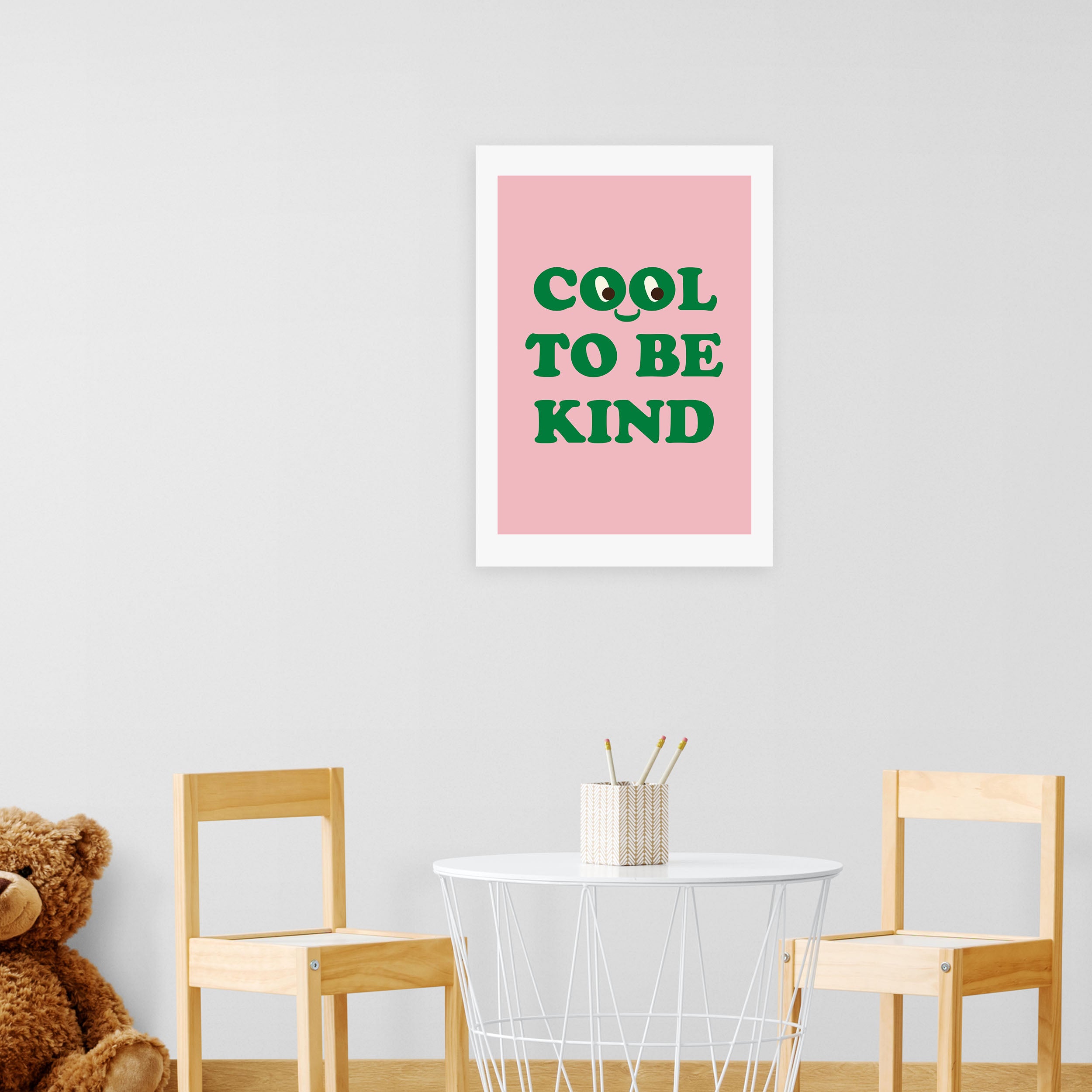 East End Prints Cool To Be Kind Print