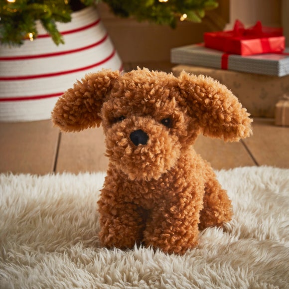 Reggie the Cockapoo Plush Dunelm