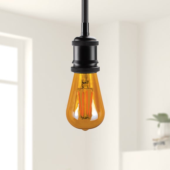 Click to view product details and reviews for Set Of 3 Mini Marsden 4w Amber Dimmable Bulbs.