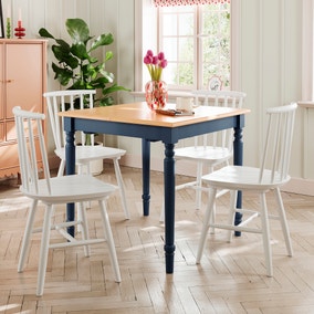 Harvey 2-4 Seater Square Extendable Dining Table