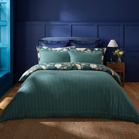 Dorma Brushed Cotton Woodland Stag Dragonfly Duvet Cover & Pillowcase