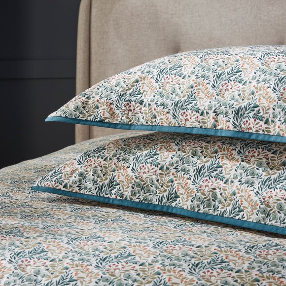 Dorma Brushed Cotton Wistow Dragonfly Oxford Pillowcase Pair Dunelm