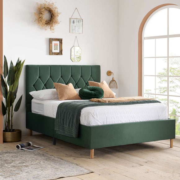 Loxley Velvet Bed Frame