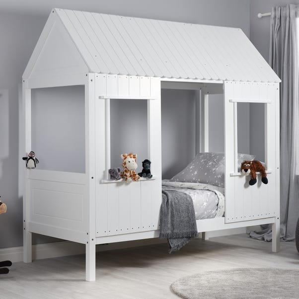 Kids Treehouse Bed, White image 1 of 9