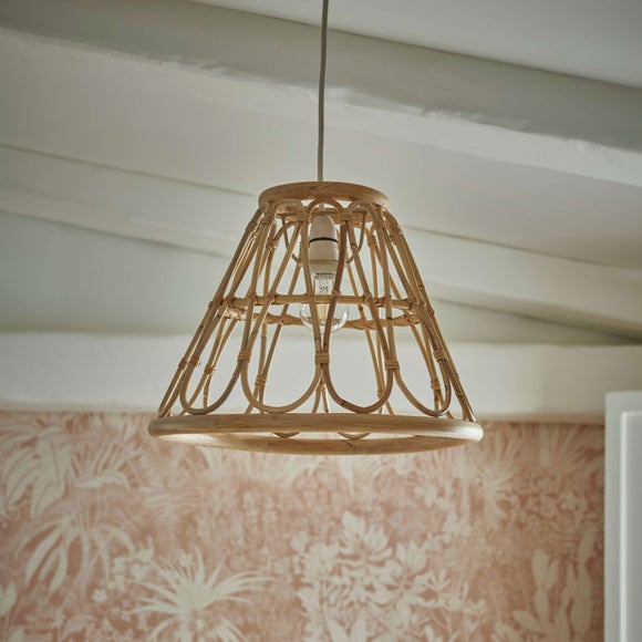 Dunelm on sale wooden lampshade