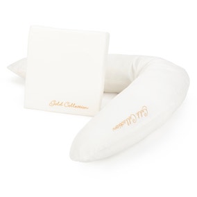 Mother&Baby Organic Cotton Side Sleeper V-Shape Pregnancy Support Pillow & Wedge Set