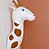 Childhome Felt Giraffe Head Wall Decoration White