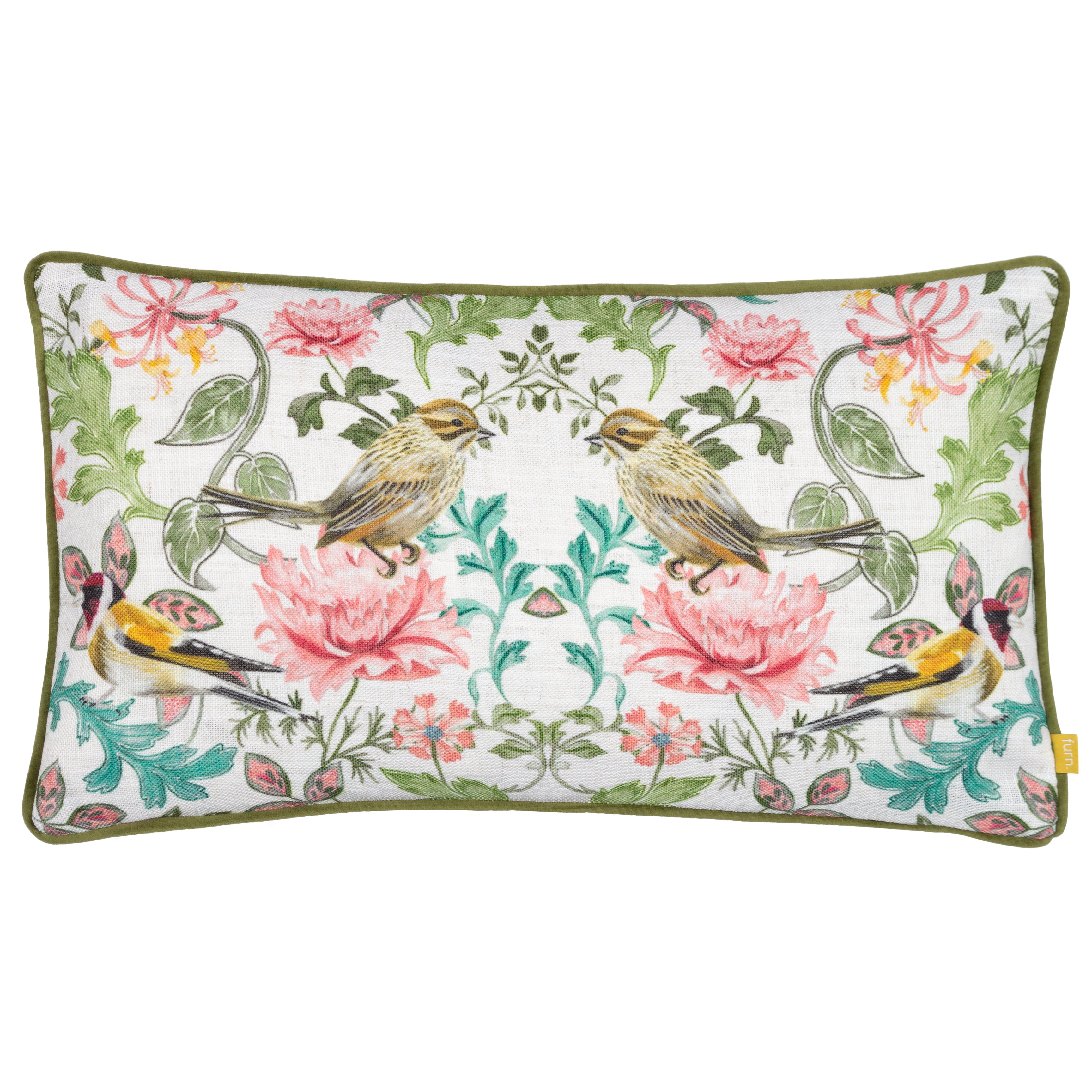 Furn. Heritage Birds Cushion