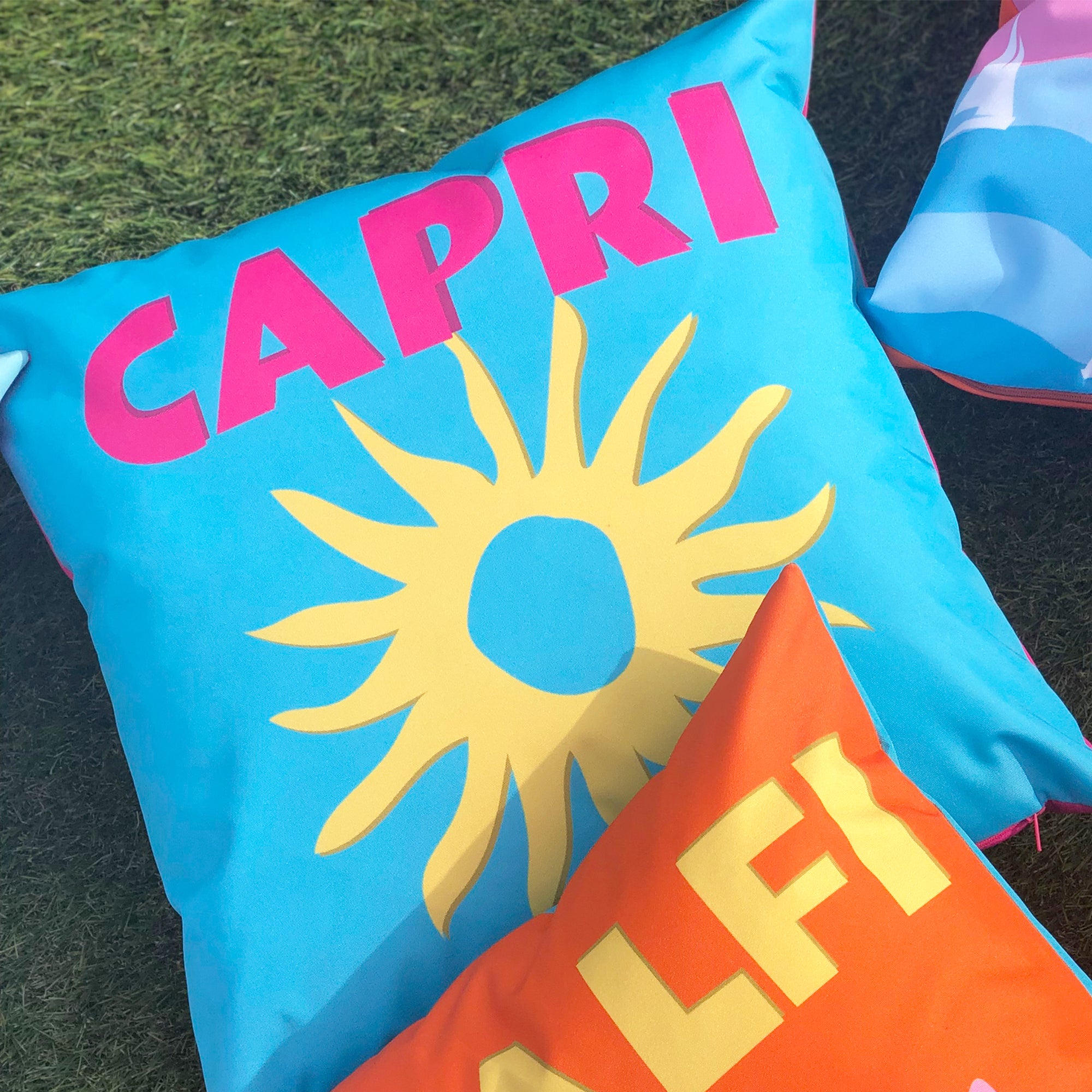 Furn Capri Outdoor Cushion Multicoloured