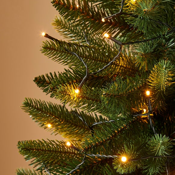 50 Led Multi Function Warm White String Lights