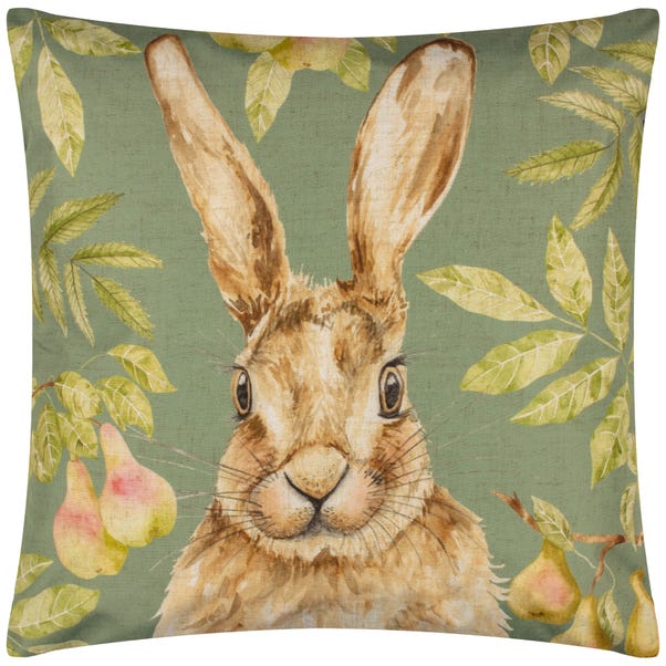 Evans Lichfield Grove Hare Outdoor Cushion image 1 of 4