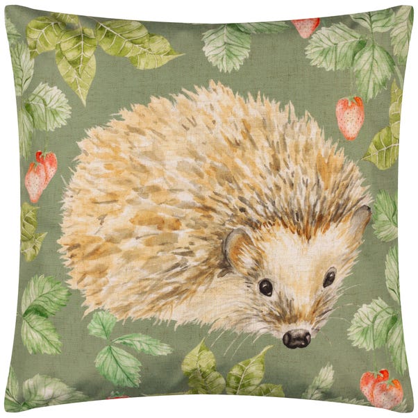 Evans Lichfield Grove Hedgehog Outdoor Cushion image 1 of 4
