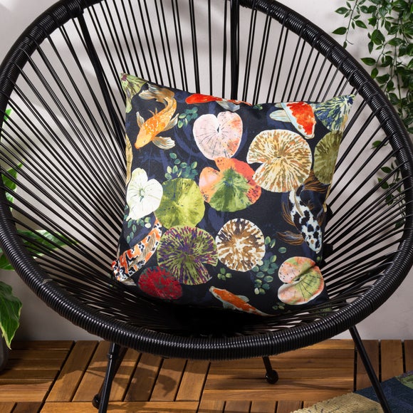 Paoletti Koi Pond Outdoor Cushion Dunelm